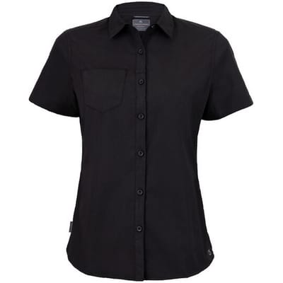 Craghoppers Dames/dames Expert Kiwi Shirt met korte mouwen (Zwart)