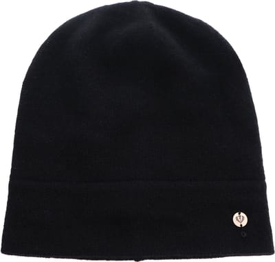 FRAAS Dop Pure Cashmere Knit Hat Black Zwart