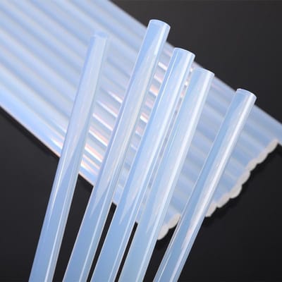 Hete Lijmstiften - EVA-hotmeltlijm - 2.5 kg Pack - 7x100 mm - Transparant - Voor Hout, Kunststof, Textiel & Meer
