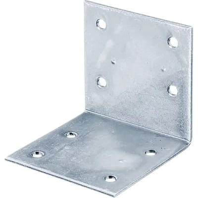 Alberts Versterkingshoek - Blauw Verzinkt Staal - Gelijkbenig - 60x60x60mm