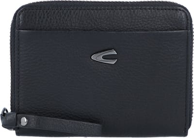camel active Portemonnee Pura Zip Wallet Black Zwart