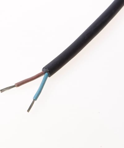 Rubber kabel edrateen hittebestendig 2 x 1mm²