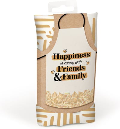 Keukenschort Happiness Cadeautip !!