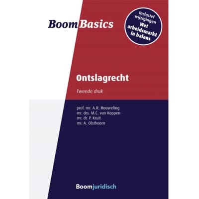 Boom Basics Ontslagrecht - Boom Basics - Menno van Koppen