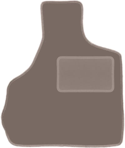 Beige bestuurdersmat voor: Chrysler Grand Voyager III 7-zits (2000-2008)