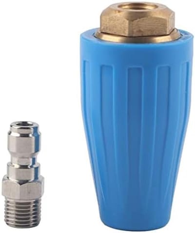 Turbo Vlinderstraalmondstuk Hogedrukreiniger 3600PSI Roterend 1/4" Snelle Aansluiting