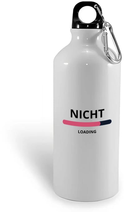 Hacebo® - nicht loading waterfles - Nicht - ochtendkoffie laden - verjaardagscadeau - verjaardag - cadeau - cadeautje voor nicht - nicht artikelen - kado - geschenk - gift - water fles - 400ML