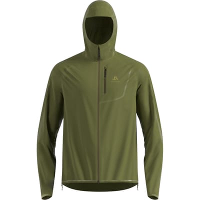 Odlo Zeroweight Dual Dry PK Waterproof Hardloopjas Heren-groen