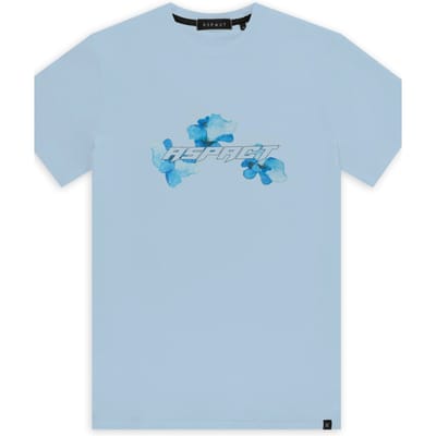 Aspact Unisex Kali Tee Blue Maat: S | Tops Outlet | Unisex | Blauw