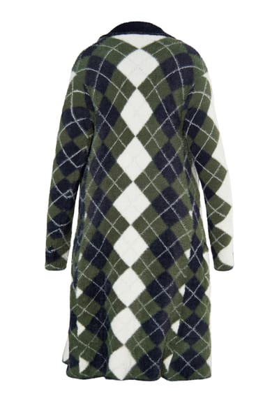 Mymo Vest Dames Zwart Groen Veelkleurig