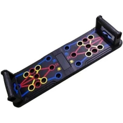 14 In 1 Push-Up Rack Board Training Sport Workout Fitness Gym Apparatuur Push Up Standaard voor ABS Buikspieropbouw Oefening zwart