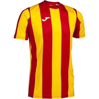 Joma Inter Classic T-shirt Met Korte Mouwen Geel,Rood 4-5 Years Jongen