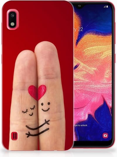 Back Cover voor Samsung Galaxy A10 Silicone Back Cover Liefde - Origineel Romantisch Cadeau
