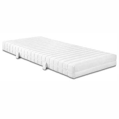 Bodyprotect 80 x 200 cm pocketveringmatras Comfort Line | matras met pocketvering | hardheidsgraad 2 | 7 zones | Made in EU | afneembare hoes, wasbaar op 95 graden | 80 x 200 x 16 cm | wit