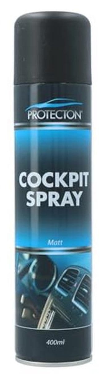 Cockpitspray Mat 400ml voor Auto - Reinigen, Beschermen en Verfraaien van Kunststof Onderdelen