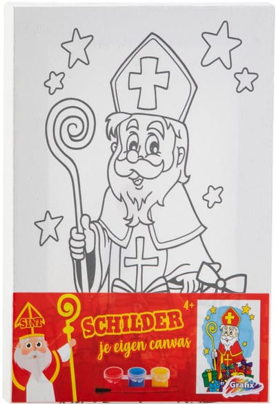 Grafix Canvas Print Sinterklaas