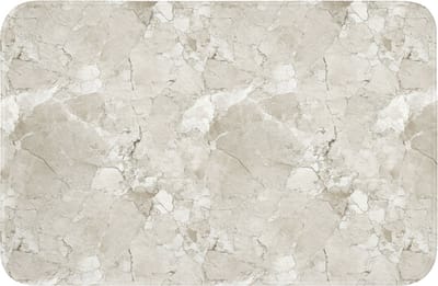 WC mat 60x40 cm - Antislip - Marmer - Grijs - Aders - Toiletmat - Vloermat - Douchemat - Toilet tapijt - Toiletmatten