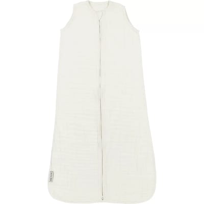 Meyco Baby Uni baby zomerslaapzak - pre-washed hydrofiel - offwhite - 90cm - 0.5 TOG