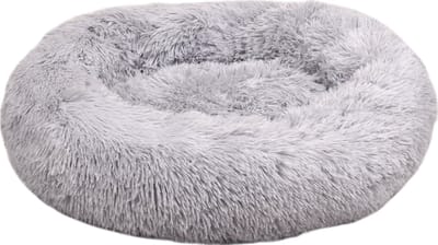 HONDENMAND DONUT ROND LICHTGRIJS 50CM