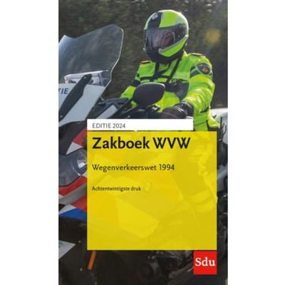Zakboek Wvw Wegenverkeerswet 1994 / 2024 - Politieacademie