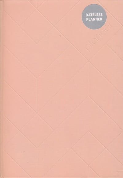 Dateless planner Roze + bulletpagina
