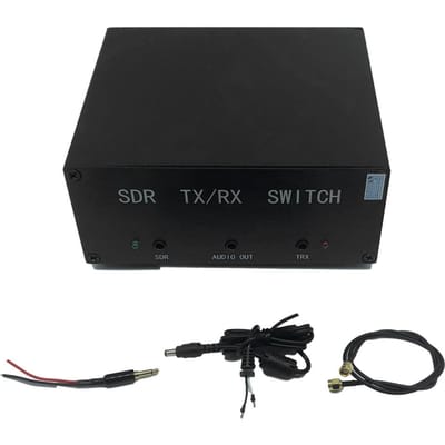 160MHz 100W Aluminiumlegering Draagbare SDR Transceivers Radio Schakelaar Antenne Deler Praktisch Signaal zwart