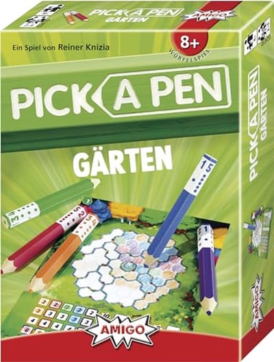 Creatief Roll & Write Spel over Tuinen voor Gezinnen