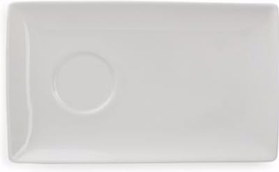 Yong Schotel 20x12cm voor kopje 17cl wit Squito (Set van 6)