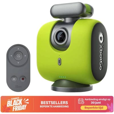 (Geschenken voor voetbal- en basketbalfans) XbotGo Chameleon AI-sportactiecamera 4K 60 fps - Automatische tracking voor voetbal en basketbal,