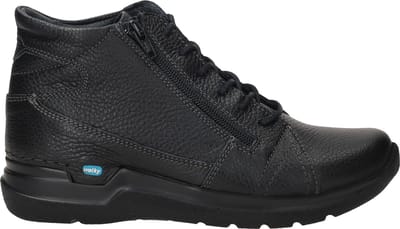 Wolky Why Dames Veterschoen - 0660671-000 Zwart - Maat 38