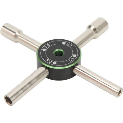 Kruis Elektrische Bedieningskast Sleutel 4-Weg Universele Sleutel Liftdeur Watermeter Klep RC white
