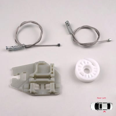 BWR505 Raammechanisme Reparatieset Achterdeur Links voor BMW 3 Serie E46 1998-2005 4/5 Deurs 51358212099