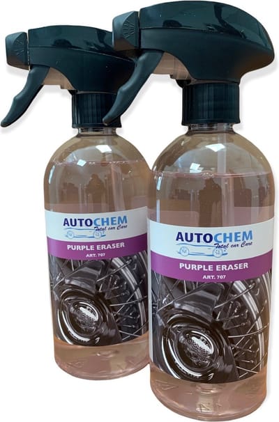 Autochem Purple Eraser Velgenreiniger  - 500 ml. - Met Kleurindicator!