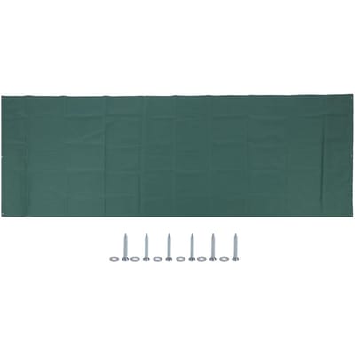 Auvent de remplacement pour aire de jeux Tissu Oxford imperméable 600D Ombre pour portique de balançoires d'extérieur Aire de jeux pour enfants gray