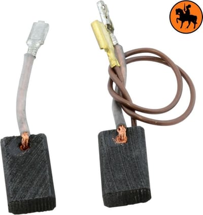 Koolborstelset voor Bosch GWS 14-125 C - 5x10x17,5mm - Vervangt 1.607.014.139