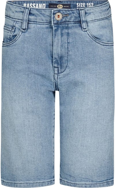 Petrol Industries - Jongens Bassano Regular Denim Short Guerrero - Blauw - Maat 104