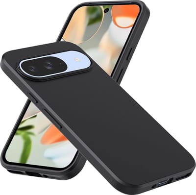Geschikt voor Google Pixel 9 - Ultraslank - Antislip Back Cover Hoesje - Zwart