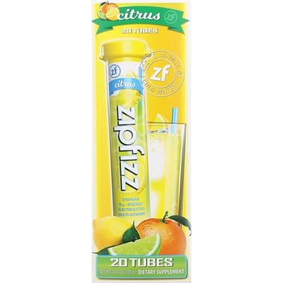 Zipfizz, Energiedrank Mix, Citrus, 20 Buisjes, 11 g (11 g) Elk