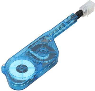 Optische vezelreinigingspen met één klik Antistatische harshuls Transparante vezelreinigingstool voor MPO MTP-type adapters