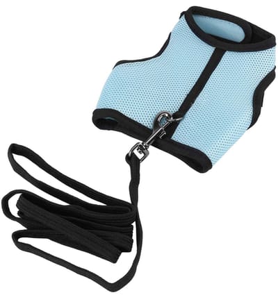 Dailygoods- Cavia Harnas - Zacht Mesh Harnas/Leash Set - Voor Kleine