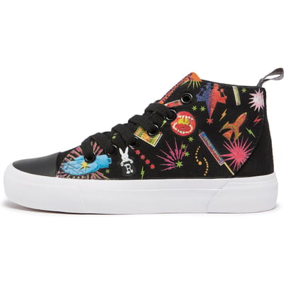 Akedo x Harry Potter Joke Shop Kids' High Top - Black - UK Kids 10 / EU28