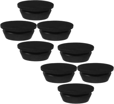 Airco Afvoerpluggen - Rubberen Stoppers - Lekpreventie Buitenunit - Weerbestendig Materiaal - 2.5 cm Diameter - Zwart