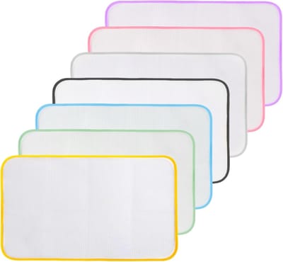 Strijkdoek Set - Beschermend Gaas - Kleding Beschermen - Hittebestendig Polyester - 7 Stuks 40x60cm - Multicolor