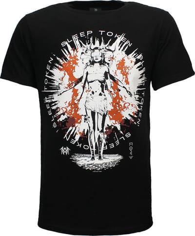 Sleep Token Rain Band T-Shirt - Officiële Merchandise - S