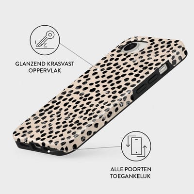 Burga Geschikt voor iPhone 17e / Geschikt voor iPhone 16e Tough Backcover hoesje magnetisch - Almond Latte