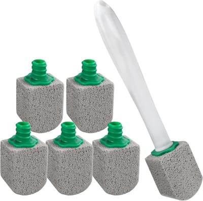 Effectieve Pumice Steen voor Toilet en Huishoudelijke Schoonmaak, Verwijder Kalkvlekken en Stenen, Ideaal voor Keuken, Bad en Zwembad, 6 Stuks