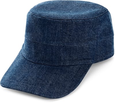 Lacuna | Lichtblauwe Denim Cadet Cap