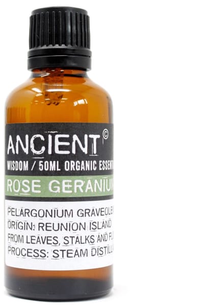 Biologische Etherische olie Rozen Geranium - 50ml - Essentiële Oliën - Aromatherapie - Essentiële Rozen Geranium Olie