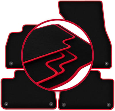 CARLUX-RED automatten voor: Audi e-Tron SUV (2018-)