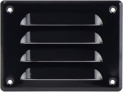 Ventilatierooster Metaal met Beschermnet Tegen Knaagdieren 140x105mm